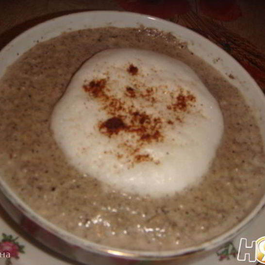 Рецепт грибного супа-пюре капучино