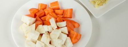 картофельный суп-пюре с корнем сельдерея. Шаг 5