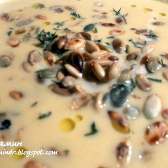 Рецепт кукурузного супа-пюре с бататом