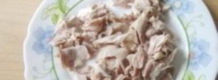 куриный суп-пюре с грибами. Шаг 13