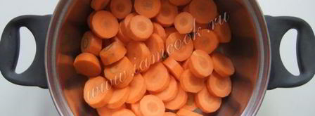 морковный суп-пюре с грушей. Шаг 3