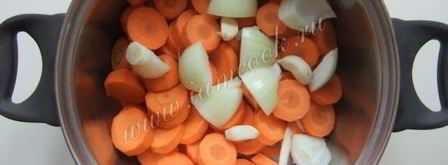 морковный суп-пюре с грушей. Шаг 5