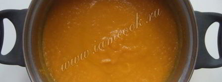 морковный суп-пюре с грушей. Шаг 9