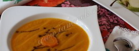 морковный суп-пюре с грушей. Шаг 10