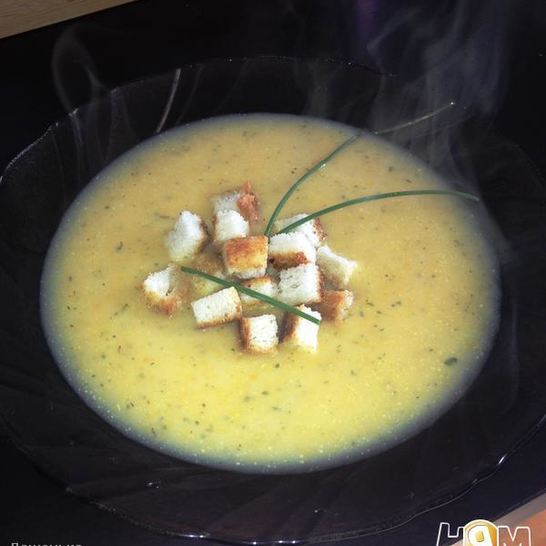 Рецепт овощного супа-пюре со сливками