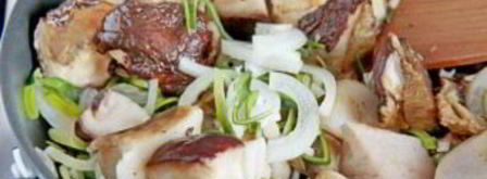 постный грибной суп-пюре. Шаг 3