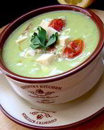 Суп-пюре из авокадо