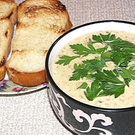 Рецепт супа-пюре из белых грибов в блендере