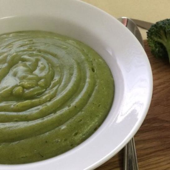 Рецепт супа-пюре из брокколи постный