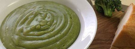 суп-пюре из брокколи постный. Шаг 3