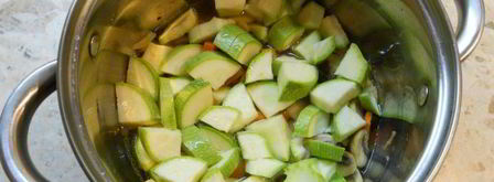 суп-пюре из кабачков и шампиньонов. Шаг 3