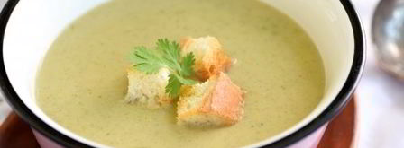 суп-пюре из кабачков со сливками. Шаг 9