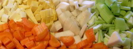 суп-пюре из корнеплодов с имбирем и розмарином. Шаг 2