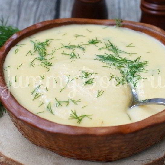 Рецепт супа-пюре из корня сельдерея и картофеля