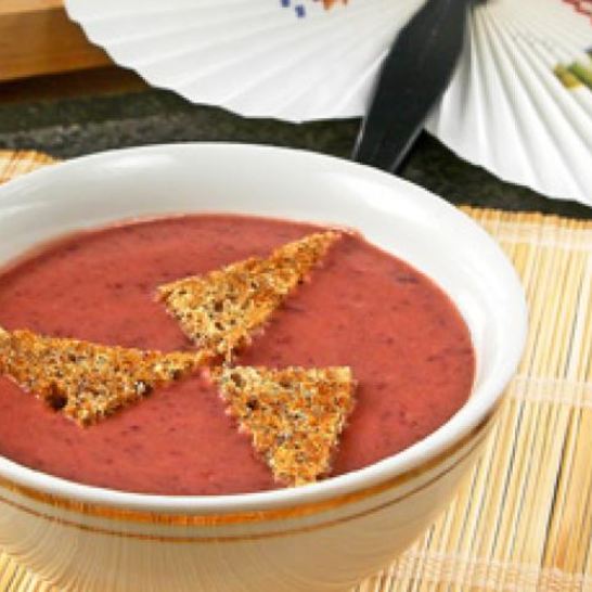 Рецепт супа-пюре из красной фасоли