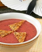 Суп-пюре из красной фасоли