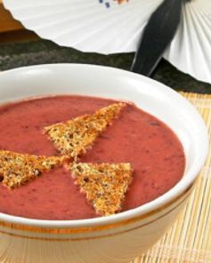 Суп-пюре из красной фасоли