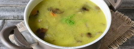 суп-пюре из лесных грибов. Шаг 8