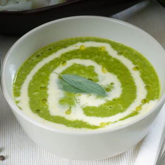 Рецепт супа-пюре из лука порея и картофеля