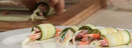 суп-пюре из риса и овощные роллы. Шаг 5