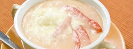 суп-пюре из риса, лука и помидоров. Шаг 3