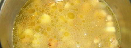 суп-пюре из шампиньонов. Шаг 2