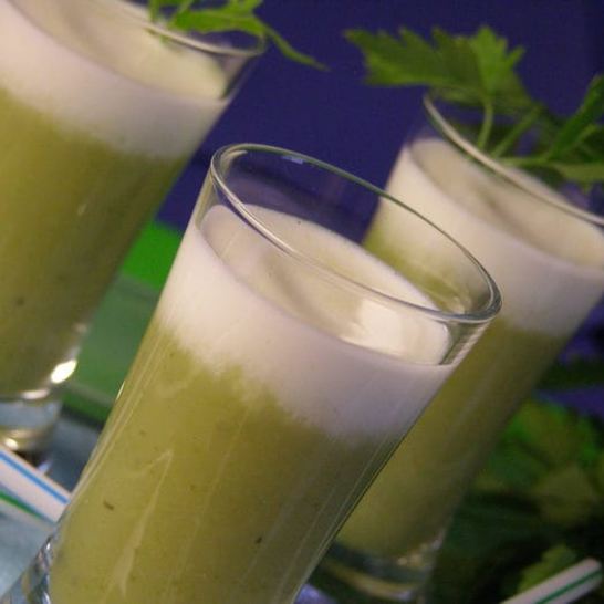 Рецепт супа-пюре из цукини с мятой