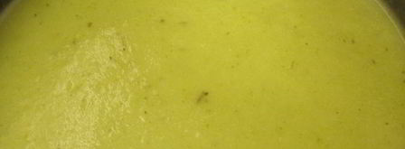 суп-пюре из цукини с мятой. Шаг 6