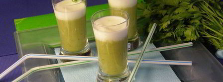 суп-пюре из цукини с мятой. Шаг 7