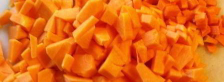 суп-пюре из тыквы и баклажанов. Шаг 2