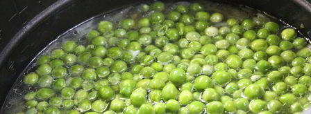 суп-пюре из зеленого горошка. Шаг 6