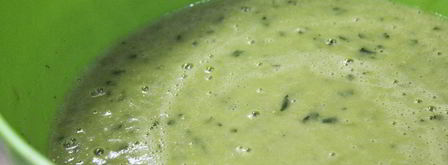 суп-пюре из зеленого горошка. Шаг 10