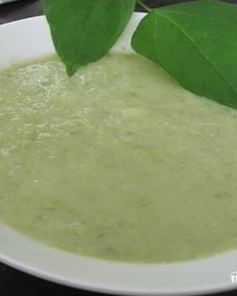 Суп-пюре из зеленой фасоли