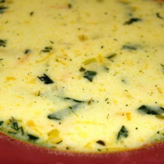 Рецепт супа пюре картофельный с сыром