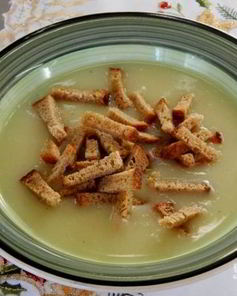 Суп-пюре постный