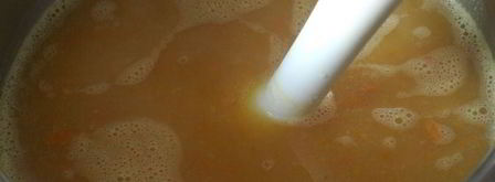 суп-пюре с овощами и плавленым сырком. Шаг 3