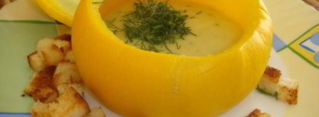 суп-пюре в съедобном горшочке. Шаг 2