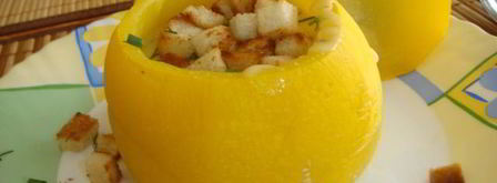 суп-пюре в съедобном горшочке. Шаг 3