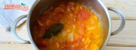 томатный суп-пюре красная жара. Шаг 7