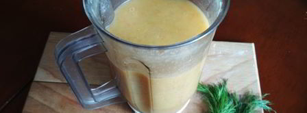 томатный суп-пюре с кабачками. Шаг 6