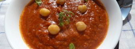 томатный суп-пюре с нутом. Шаг 11