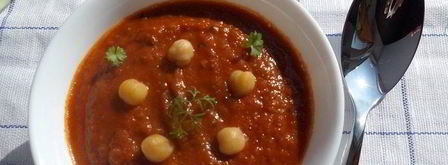 томатный суп-пюре с нутом. Шаг 10