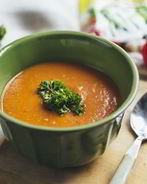 Томатный суп-пюре с розмарином