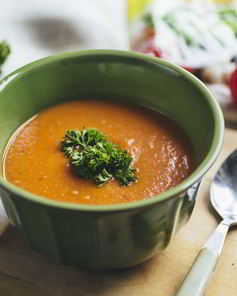 Томатный суп-пюре с розмарином