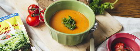 томатный суп-пюре с розмарином. Шаг 11