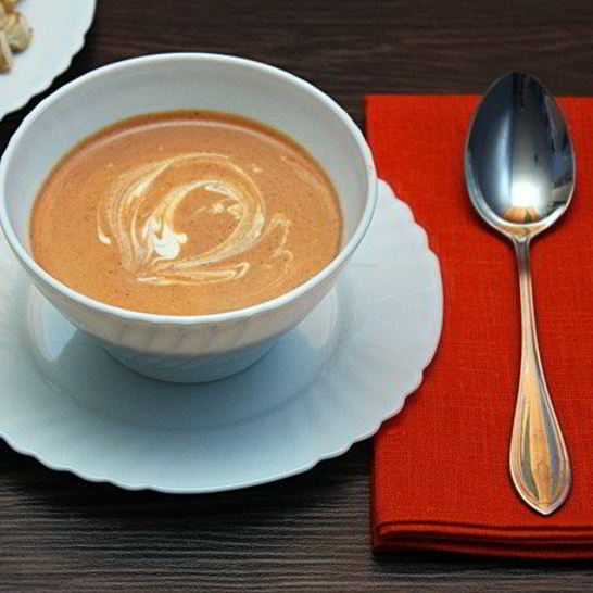 Рецепт томатного супа-пюре со сливками