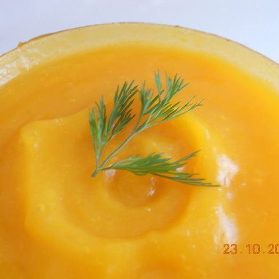 Рецепт тыквенного супа-пюре для самых маленьких