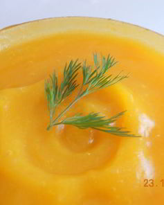 Тыквенный суп-пюре для самых маленьких