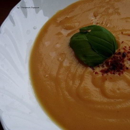 Рецепт тыквенного супа-пюре с белым вином