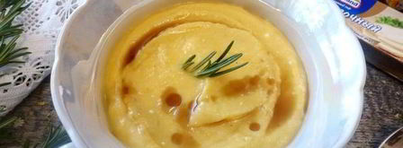 тыквенный суп-пюре с чесноком и розмарином. Шаг 6